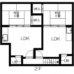 2Ｆ (間取)