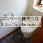 トイレ　現在の方が借りる前の写真
