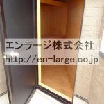 ベランダ　収納　2017.8撮影