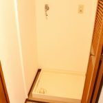 室内洗濯機置場　2018.1撮影