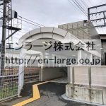 河内森駅　2019.7撮影 (周辺)