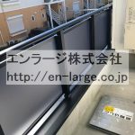 バルコニー　新築当時の写真です。