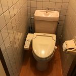 トイレ　現入居者様入居前の写真です。