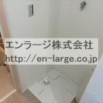 室内洗濯機置場　2024.2撮影
