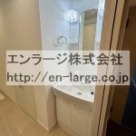 洗面台　新築当時の写真です。