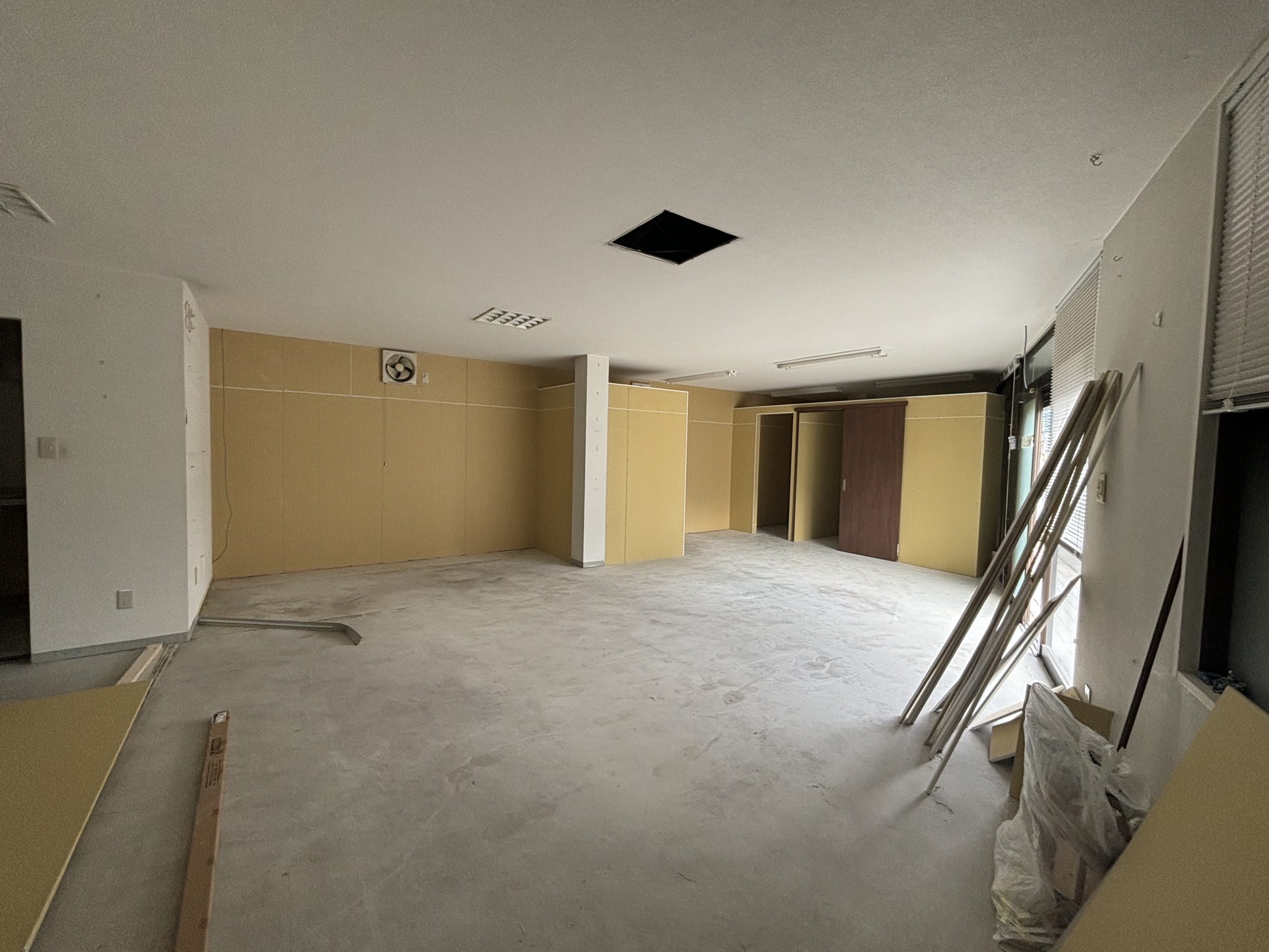 枚方市某所でのリフォーム工事進捗
