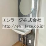 洗面台　203新築当時の写真